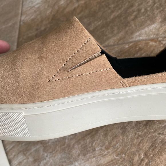 REBECCA MINKOFF Nana Platform Sahara Suede Slip On - Picture 8 of 12